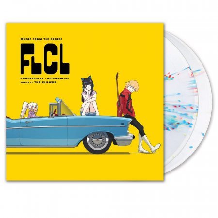 FLCL FLCL Progressive / Alternative - Soundtrack (Clear With Multi-Color Splatter Vinyl) 