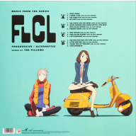 FLCL FLCL Progressive / Alternative - Soundtrack (Clear With Multi-Color Splatter Vinyl)  - FLCL FLCL Progressive / Alternative - Soundtrack (Clear With Multi-Color Splatter Vinyl) 