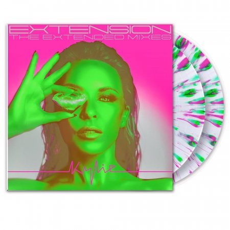 Kylie Minogue - Extension: The Extended Mixes (Neon Green / Pink Splatter Vinyl)